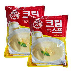 [오뚜기] 크림스프 1kg 2개