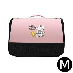 [OFM65882]스누피 돔 캐리어 핑크  M