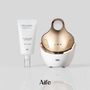 Aife 포롤링+올라겐앰플 고주파 갈바닉 LED 마사지기