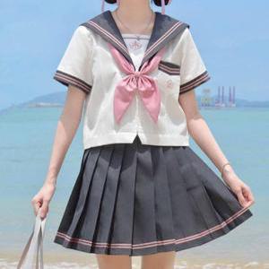 반팔 세라복 상하의세트 (그레이)