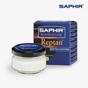 사피르 렙탄 특피용 가죽 크림 50ml 악어 뱀 상어 구두 벨트 가방 지갑