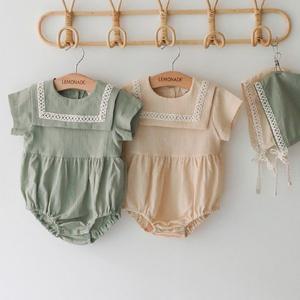 앙팡 보넷 슈트 / 아기옷 신생아옷 바디슈트 바디수트