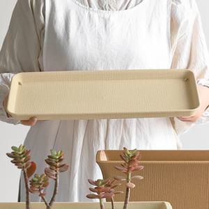 긴화분 받침대 물받이 대형 사각화분 받침