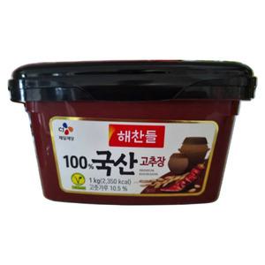 해찬들 100% 국산고추장 1kg