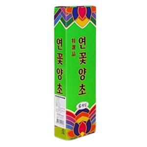 [RG312274]롯데 연꽃 양초 명광 6p 미니양초 양초 캔들