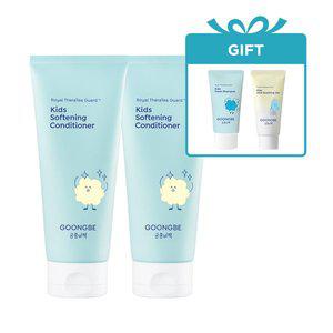 [궁중비책] 키즈 소프트닝 컨디셔너 200ml x 2개 +[GIFT] 프레시샴푸 30ml+수딩젤 30ml(5/10~5/31)