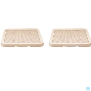 노마진 강아지 애견 배변판 소형 크림베이지 추천 X2