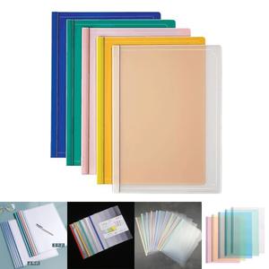 불투명 쫄대 화일 10개팩 백색 F490-7(A4)/파일/정리/클리어/대용량/반투명/가정용/제안서/서류/키핑용
