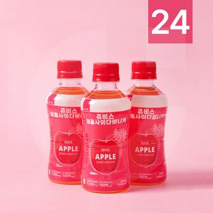 쥬비스 애사비 260ml 24개 애플사이다비니거 식초 하루한병 다이어트 사과초모 음료
