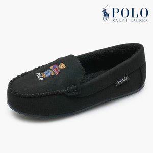 [폴로](신세계 사우스시티)(POLO) BEAR SLIPPER 털  슬립온 블랙  (RF104390PC)