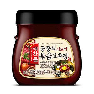 CJ제일제당 해찬들 궁중식 쇠고기 볶음 고추장 500gx2개