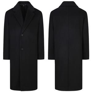[롯데백화점]지이크 F/W 블랙 세미오버핏 울 코트 PHH7022