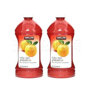 커클랜드 시그니춰 홍자몽주스 2.84L x 2 코스트코 자몽주스 인기음료