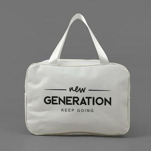 [라일리] Rly 아쿠아 메쉬 방수 파우치(29x20cm) 화이트 물놀이가방