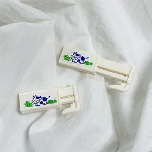 우유팩 밀봉 클립 집게 2P 세트