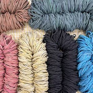 재활용 양말목 1kg 실밥 먼지 제거 혼합 공예 DIY 업사이클링 직조틀 랜덤 컬러 세트