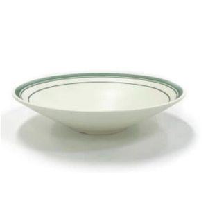 브이 오브제 면기 대접 멜라민 볼 라면 그릇 24cm 그린 우동그릇