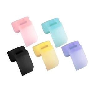 목관 악기용 OriGlam 5pcs 소프트 실리콘 클라리넷 오보에 엄지손가락 받침대 쿠션 보호대 손가락