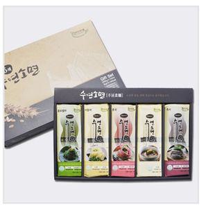 3kg 세트 면류 가공 수연 5종 +클로렐라+홍국+흑미+서동마 소면