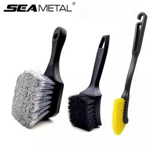 SEAMETAL 자동차 타이어 휠 림 청소 브러시, 디테일링 브러시, 세척 도구, 범용 휠 타이어 청소 액세서리