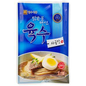 사골맛 맑은물 냉면육수 300g 냉면 육수 국물 냉면국물 냉면육수