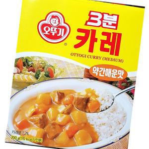 3분 약간매운맛 카레 200g x6？업소용 식자재 식재료 대용량 식당용 단체 급식용