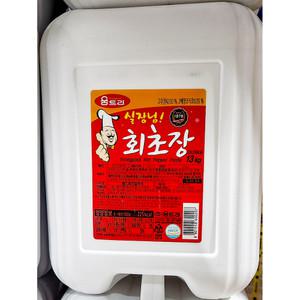 대용량 초장 13K 말통 업소용 식당 회 소스 초고추장
