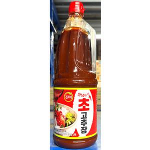 대용량 초고추장 2200g 횟집 양념 회 초장 무침양념장