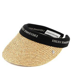 [헬렌카민스키]  여성 마리나 썬캡 모자 (50318 MARINA NATURAL BLK LOGO) 24FW
