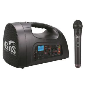 GNS GA-60H / 이동형 포터블 스피커 (20MHz 고정형 1CH 무선핸드마이크 내장 USB/레코딩 & SD카드 플레이