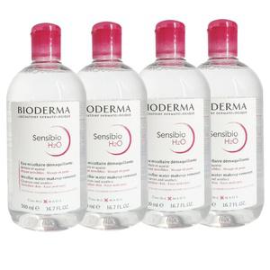 바이오더마 센시비오 클렌징 워터 H2O 500ml 4개 세트 MS-1031