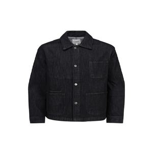 [리버스지오지아](마산점)25S/S Premium 아웃포켓 블랙 데님 초어 자켓 [ADF2DJ1902]