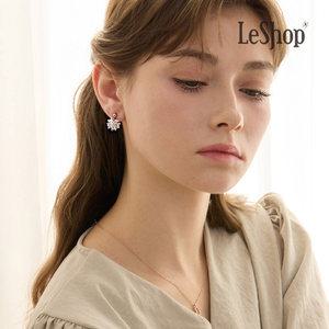 [르샵주얼리] 14K 폼폼 꽃 귀걸이(GoldPlated)_LJ0398BRE