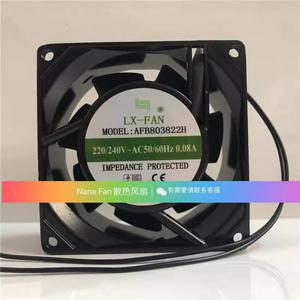 AC FAN AFB803822H 슬리브 8038 220V 냉각 축 80x80x38mm 80mm