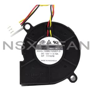 3 선 서버 냉각 FAN 109BC12GD7-3 12V 0.19A 50x50x15mm