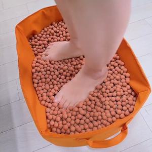 황토볼 발마사지 지압 매트 세트