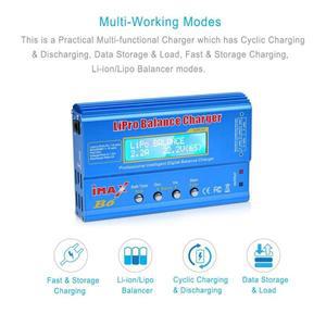HTRC iMAX B6 80W 충전기 Lipo NiMh 리튬 이온 Ni-Cd 배터리 Discharger 디지털 밸런스