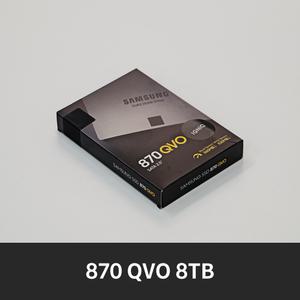 삼성전자 870 QVO 8TB SSD 병행수입 3년 A/S 이그닉