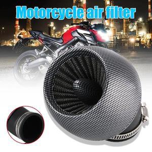 호환 범용 바이크 오토바이 에어 필터 100cc 125cc 모페드 스쿠터 액세서리용 한 가지 크기 28mm 35mm 42mm