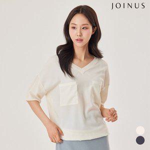 [조이너스]새틴니트블라우스_JACU4-WSL030