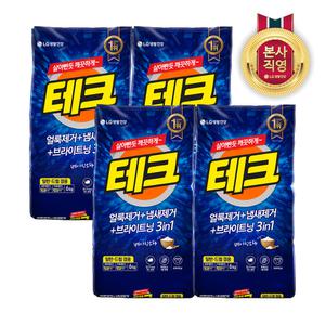 테크 3in1 분말세제 리필 6kg (진드기 사체 제거) 4개
