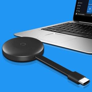 오네어 크롬캐스터 HDMI 호환 TV 스틱 동글, 크롬캐스트 4K 울트라 고화질 스크린 미러링 리시버, 5G, 2.4G 와이파이 디스플레이
