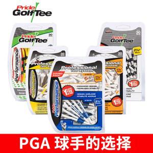 퍼포먼스 프로페셔널 꽂이 Pride Tee Golf 골프 옐로우 블루 플라스틱 30개