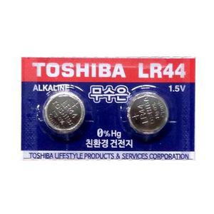 도시바 무수은 건전지 LR44 100알 1.5V 알카라인
