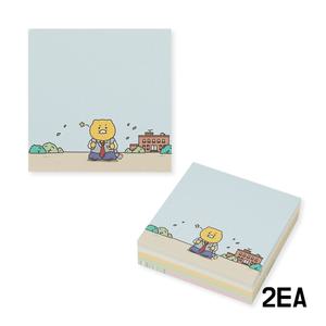 춘식이 5종디자인 떡메모지 굿즈 8x8cm 210매 2개
