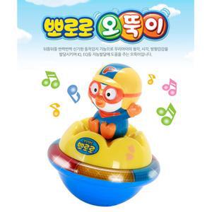 돌아기 선물용 뽀로로 흔들흔들 멜로디 오뚝이 신생아완구 회전 뮤직