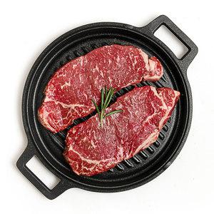 초이스등급 냉장 채끝살 400g (일반구이/스테이크용)