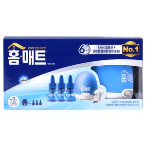 홈매트 리퀴드 코드형 훈증기 1개+리필 3개