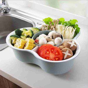 [기타]주방 채반 과일 물빠짐 야채 설거지 식기 바구니 멀티볼 채망 믹싱