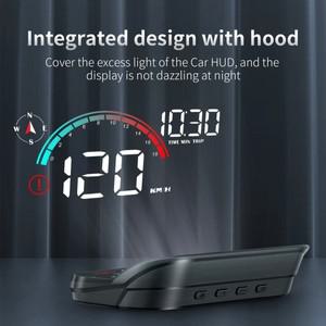 HUD GPS 힙업 디스플레이 M22 속도계 범용  속도계 MPH KM/H 모든 자동차용 스크린 앞유리 프로젝터